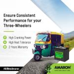Amaron Three Wheeler Battery