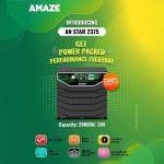 Amaze Inverter & Battery Combo - AN Star 2375