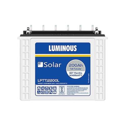 Luminous  tubular battery