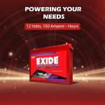 EXIDE INVATUBULAR IT500 150Ah Tall Tubular Inverter Battery